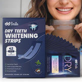 Packaging for Dry Teeth Whitening Strips with 42 strips