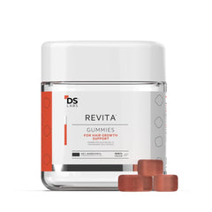DS Labs Revita Hair Vitamin Gummies bottle showing label
