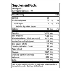 Box and bottle of DS Labs Revita Hair Vitamin Gummies together