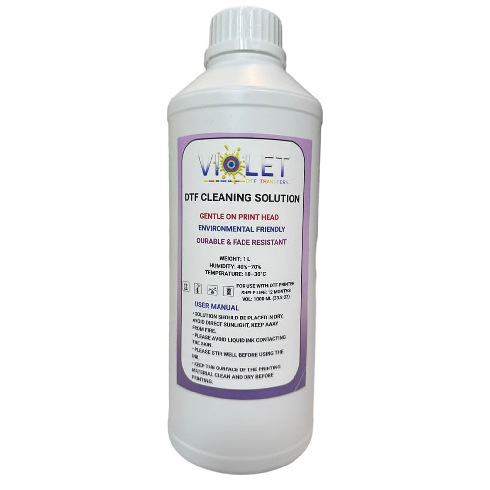 DTF Cleaning Solution 1000ml for Ep-son I3200-A1 printhead cleaning
