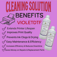 DTF Cleaning Solution 1000ml packaging