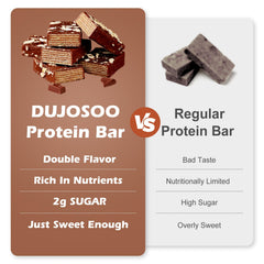 DUJOSOO Protein Bar enriched with collagen and omega-3