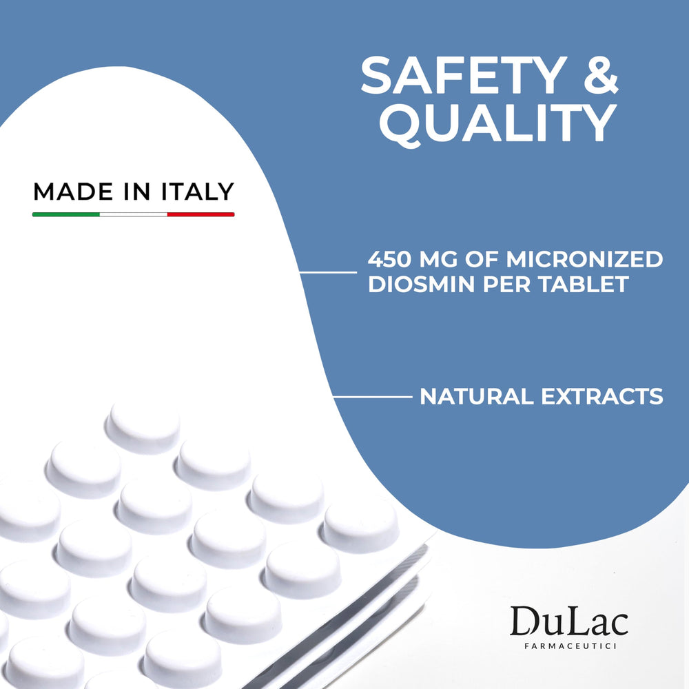 Plant-based ingredients used in Dulàc Diosmin 500