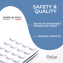 Plant-based ingredients used in Dulàc Diosmin 500