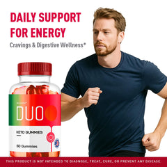 Close-up of Duo Keto ACV Gummies