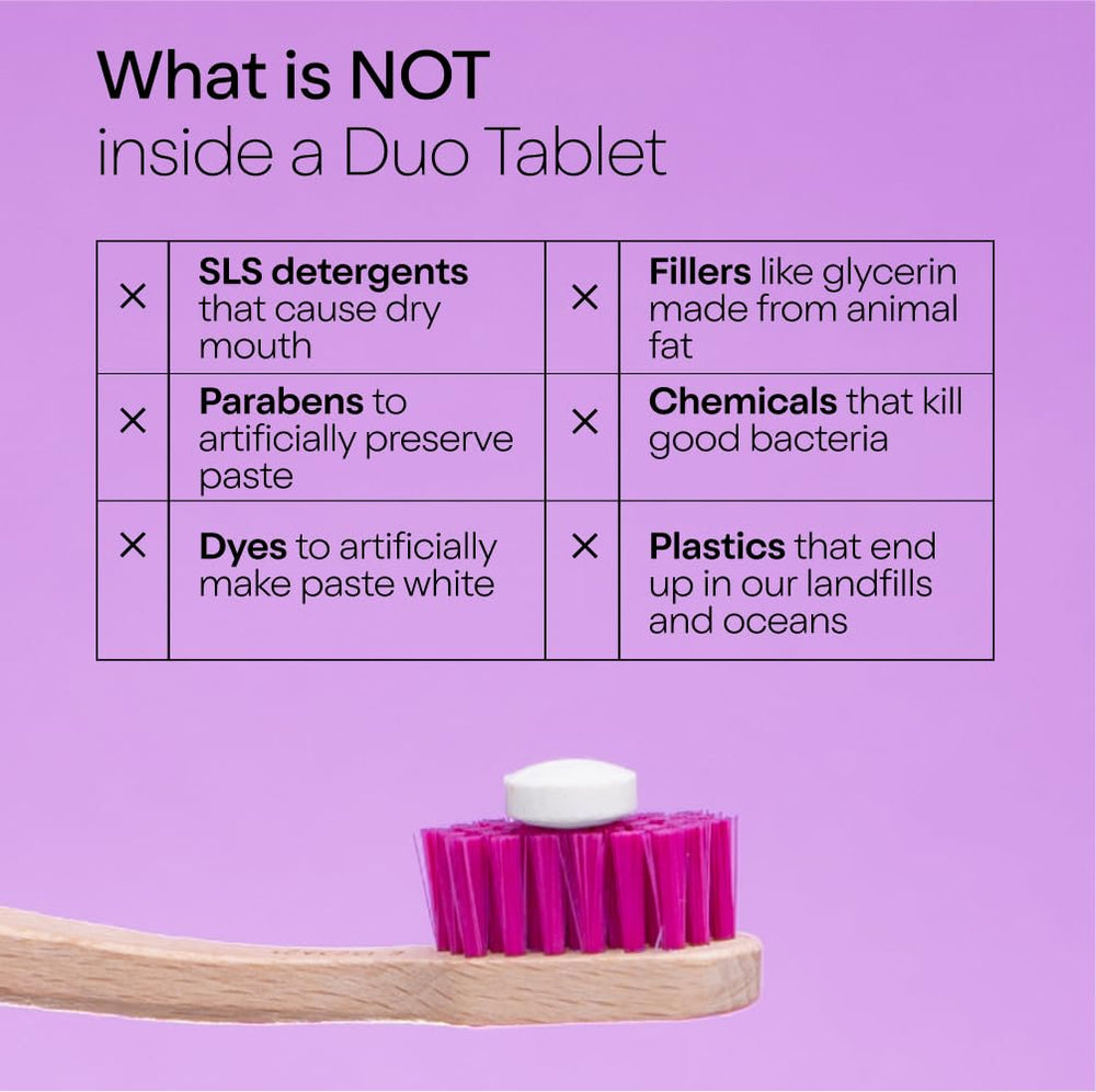 SLS-free and natural ingredients badge on packaging