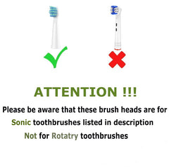 DuPont nylon bristles detail on the replacement heads