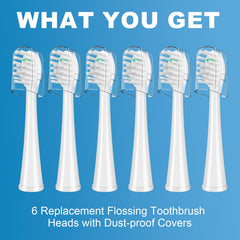 DuPont bristles for deep, thorough yet gentle cleaning