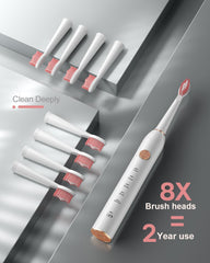 Dupont brush heads close-up for safe brushing