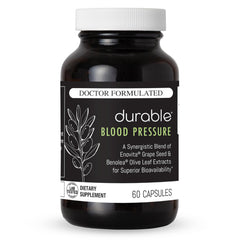 Benolea olive leaf extract capsules for blood pressure support.