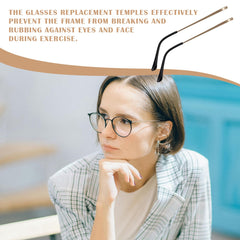 Durable replacement temples built for longevity