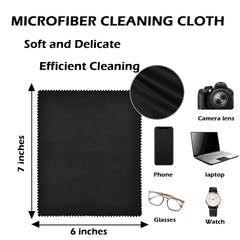 Back view of DVLOL 10-pack microfiber cloths