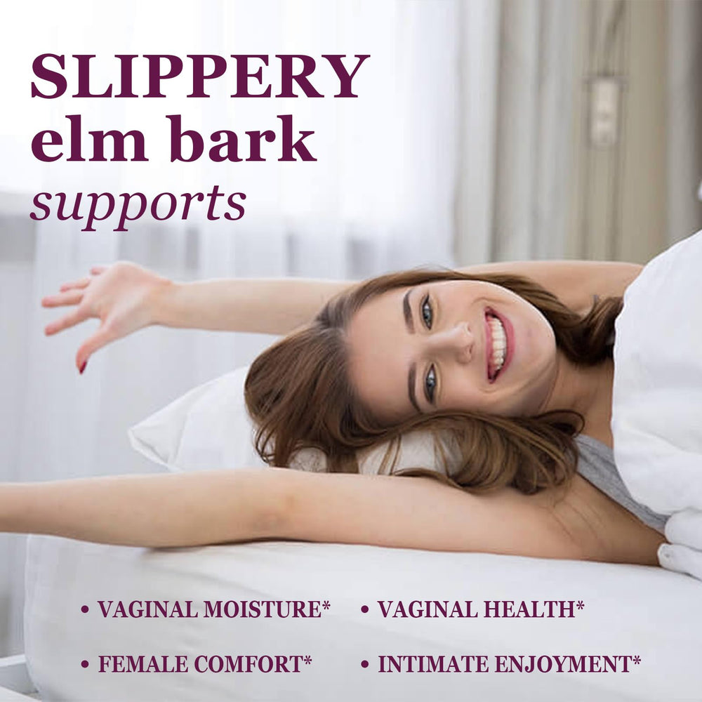 Woman holding the bottle for daily feminine probiotic gummies