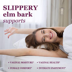 Woman holding the bottle for daily feminine probiotic gummies