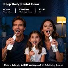 Four cleaning modes icons for braces and sensitive gums