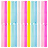 Dyrfolm 24-piece toothbrush case set in pink color