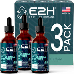 E2H Advanced Intestinal Support bottle with label