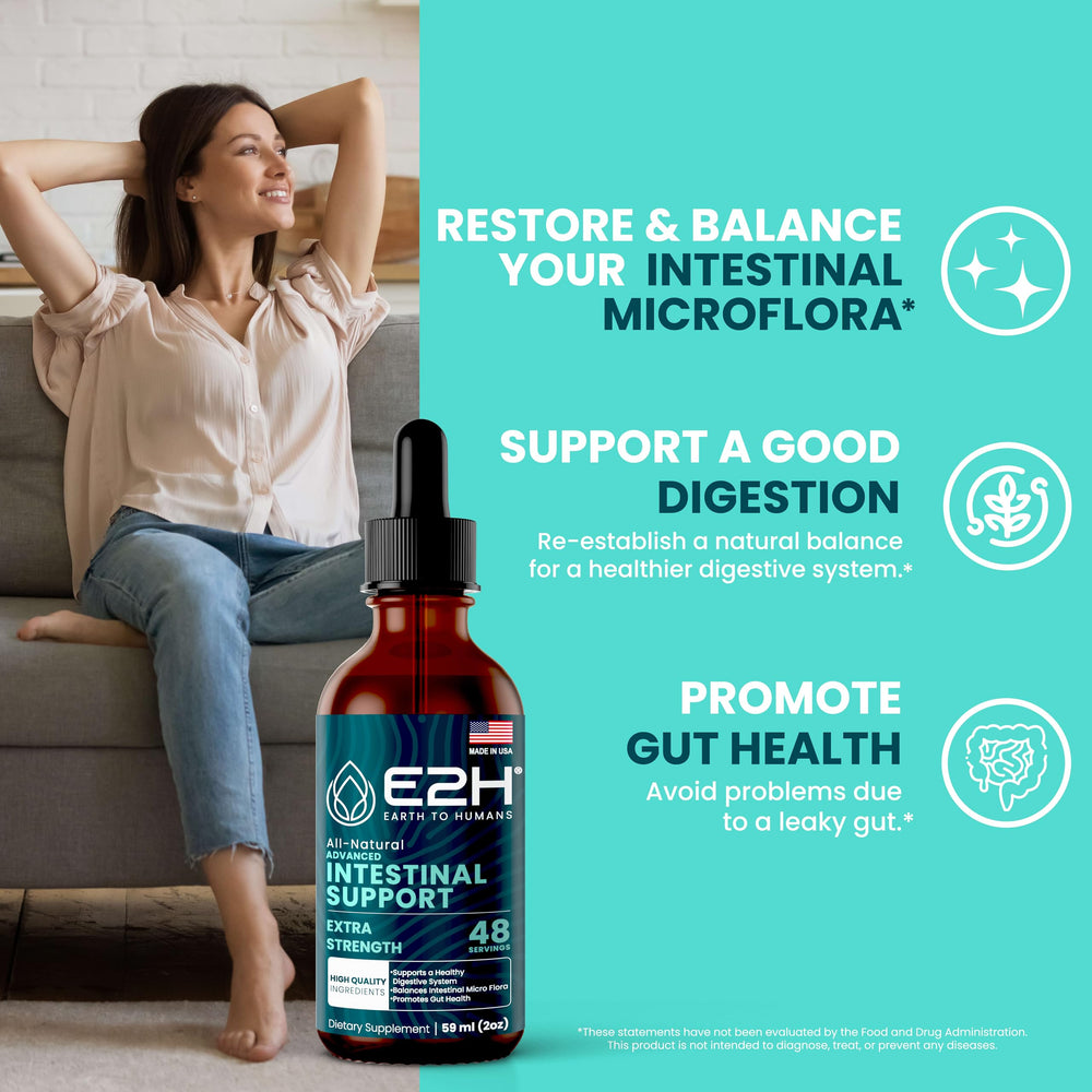 Three-bottle box set of E2H Advanced Intestinal Support