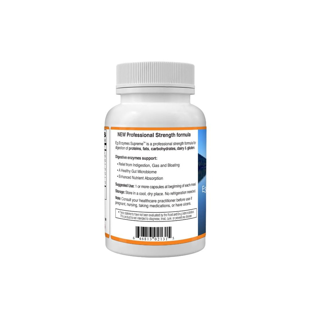 Digestive enzymes concept illustration