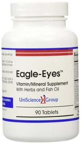 Eagle-Eyes vision support bottle with 90 tablets