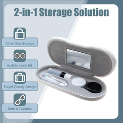 eagosion case interior with microfiber lining for glasses and lenses