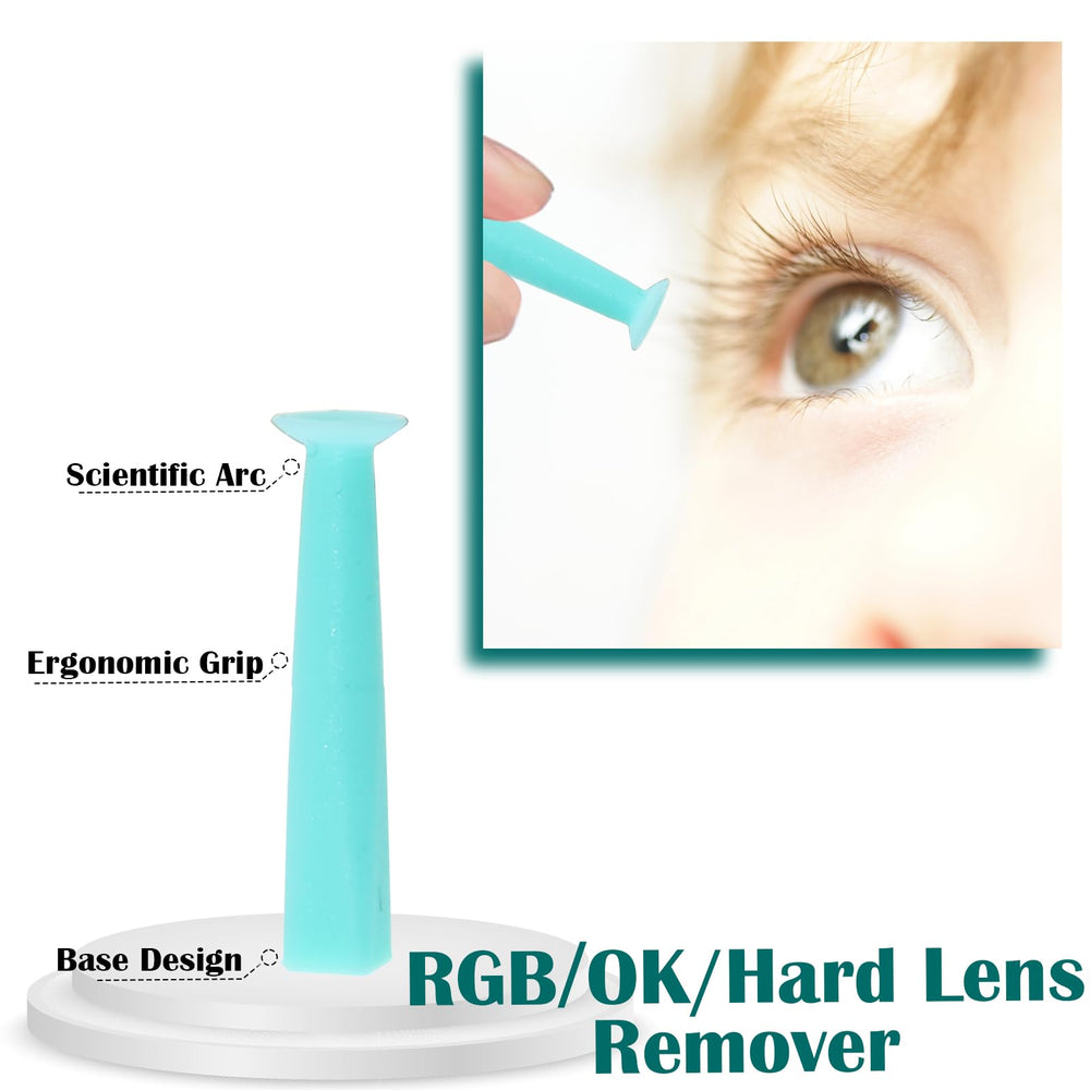 Close-up of suction cup remover for hard lenses