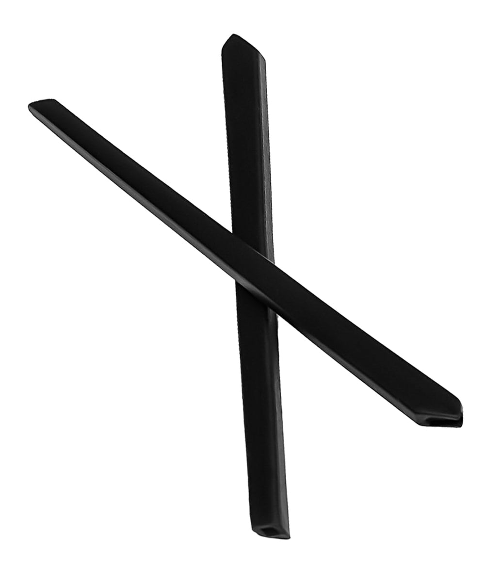 Black silicone ear socks for Oakley Socket 5.0 OX3217 and Socket 5.5 OX3218, 140mm frame