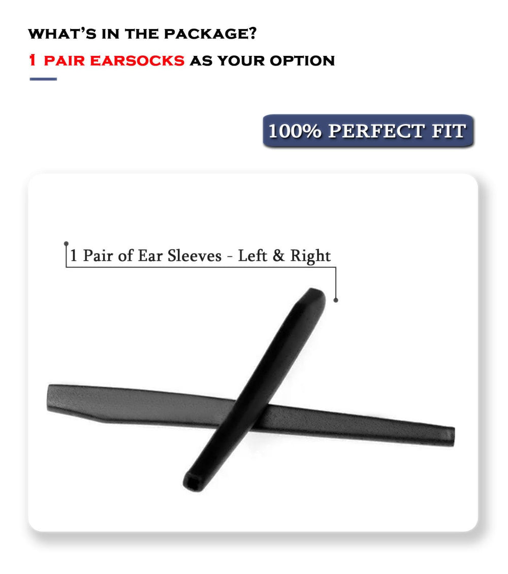 Easy installation of Oakley OX3098 earsocks with lubricant