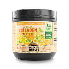 Earth Fed Muscle Lemonade Collagen Peptides bottle