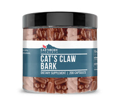 Earthborn Elements Cat's Claw Bark 200 Capsules bottle label