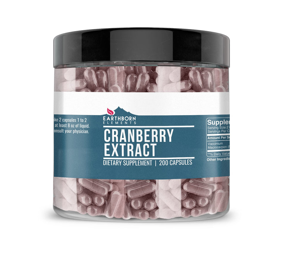 Earthborn Elements Cranberry Extract bottle front