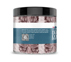 Cranberry Extract capsules inside the bottle