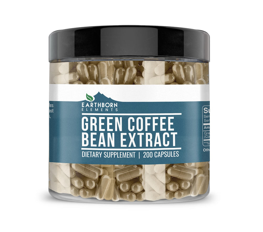 Earthborn Elements Green Coffee Bean Extract Capsules bottle