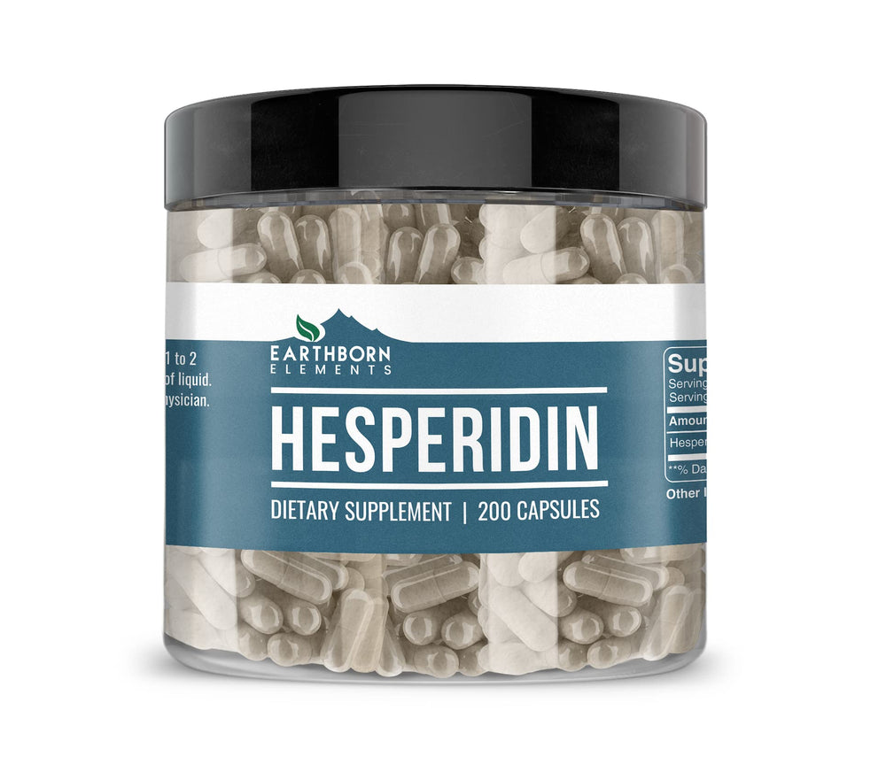 Earthborn Elements Hesperidin bottle and capsules
