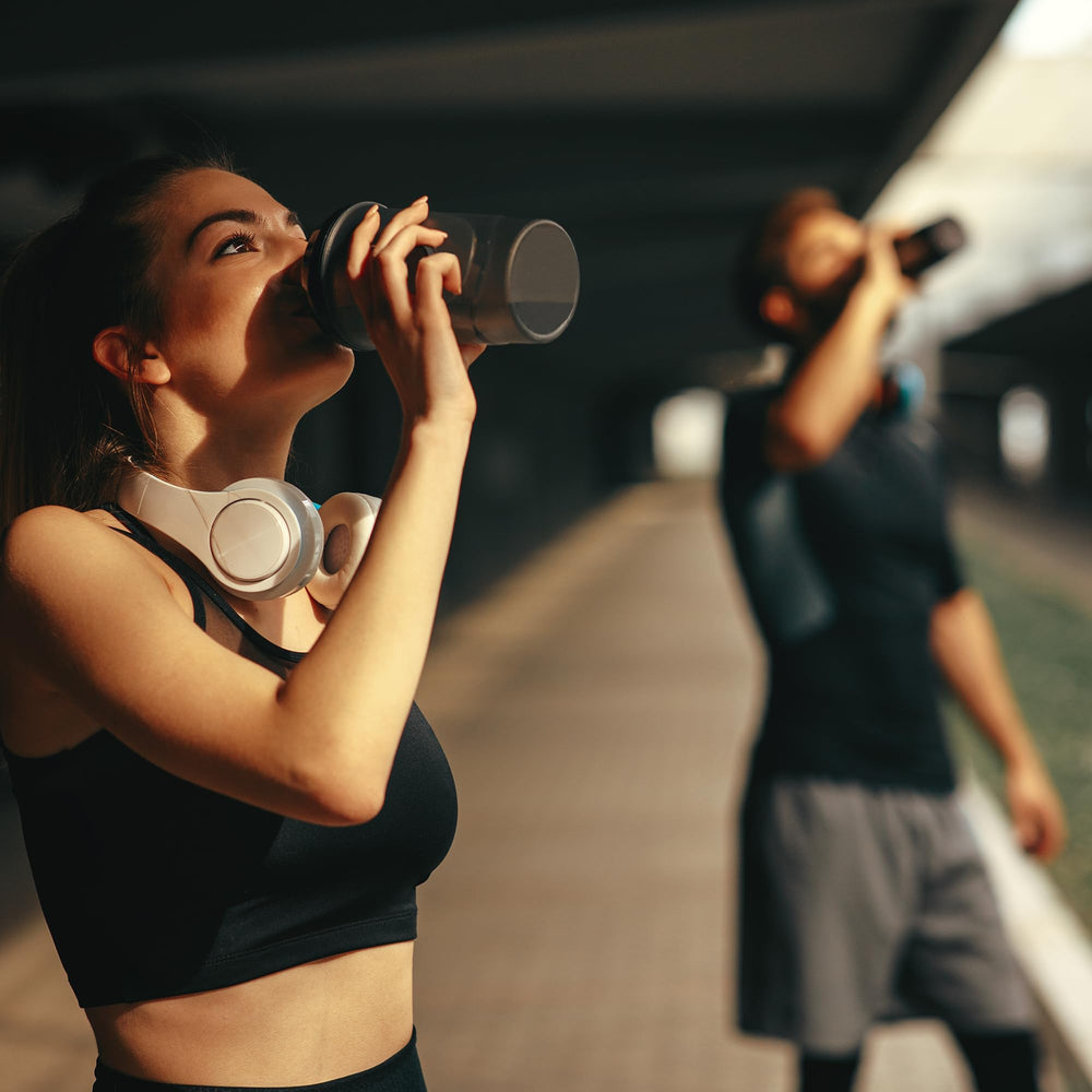 Unflavored whey protein isolate ingredients in bulk packaging