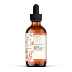 Front label of Earthley Feel Better Fast bottle