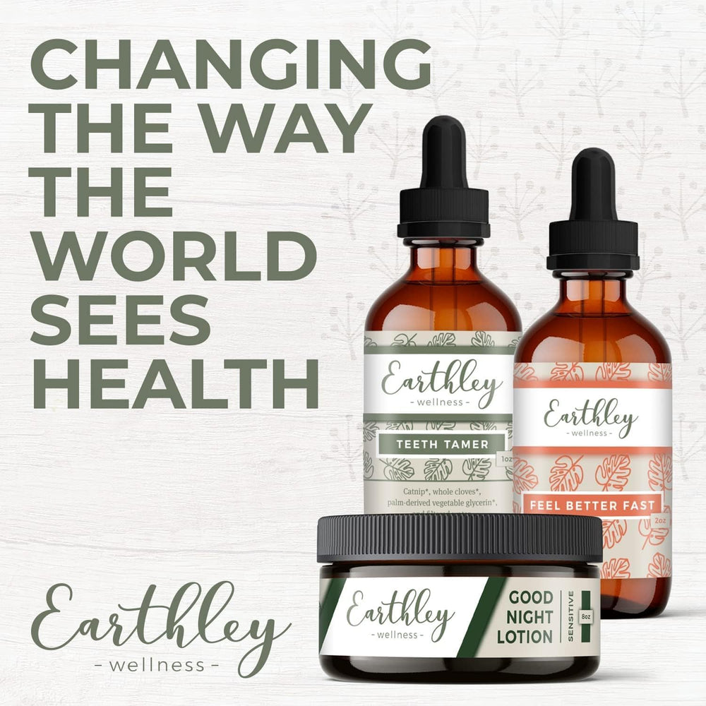Earthley Wellness Liver Love tincture pour, alcohol-free herbal support for daily use.