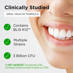 Chewable probiotic for teeth and gums