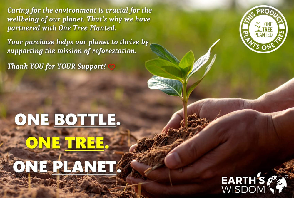 Product shot emphasizing bone and immune support benefits