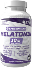 EAS Melatonin 10mg bottle and packaging front view