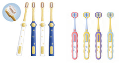 EASICUTI 4-pack kids toothbrushes in packaging