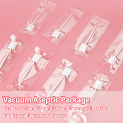 Includes 42 disposable pieces and a free finger toothbrush