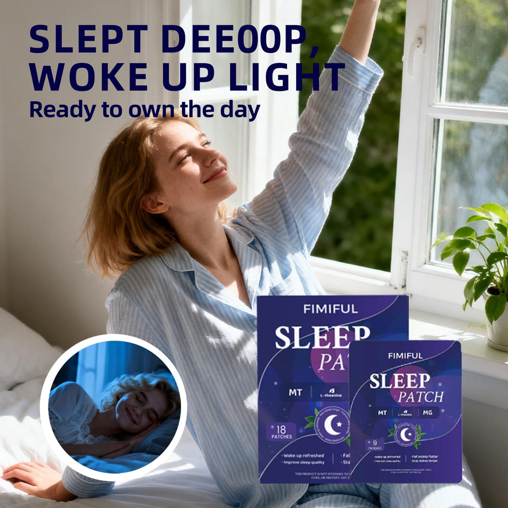 Person applying patch before bed