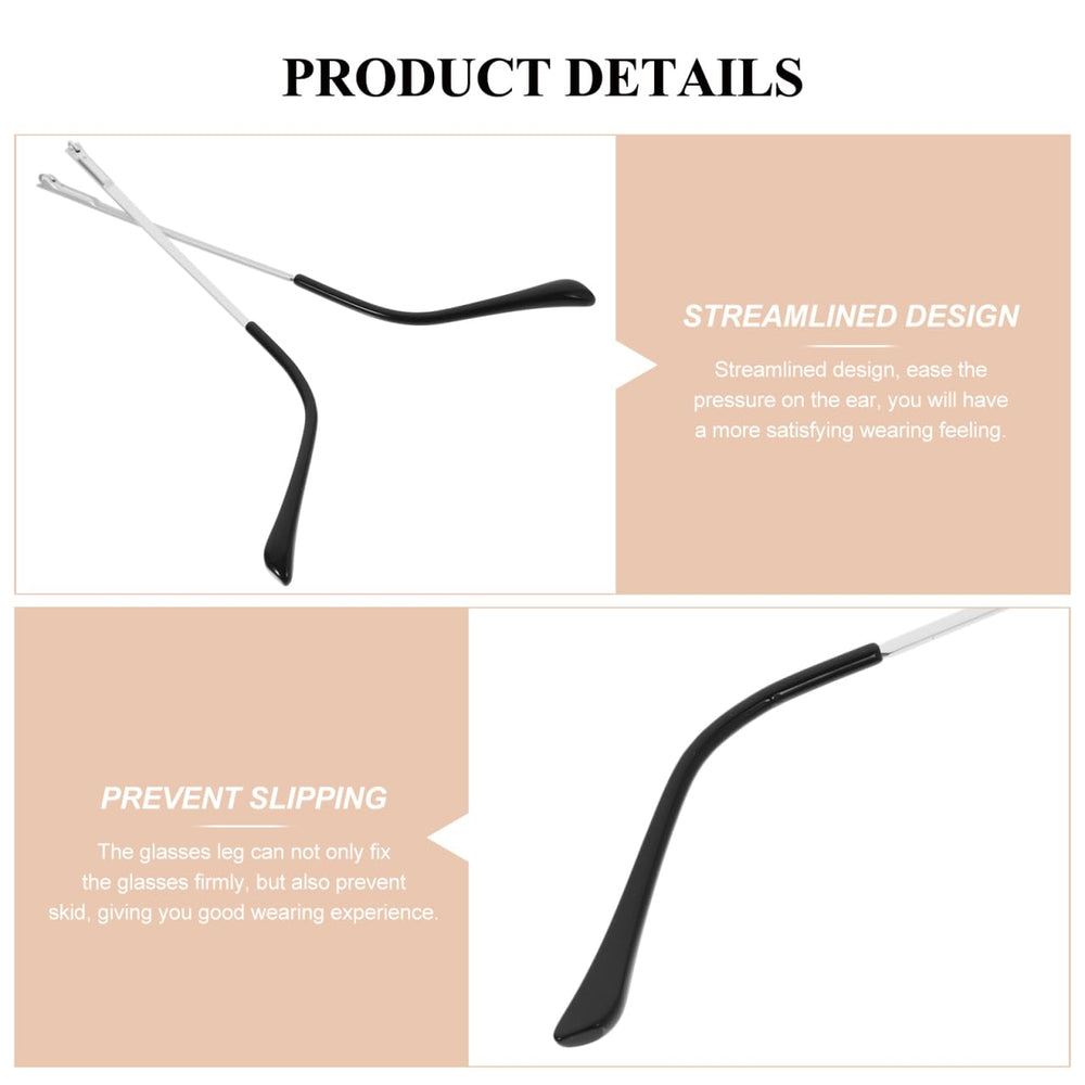 Easy-install glasses arm
