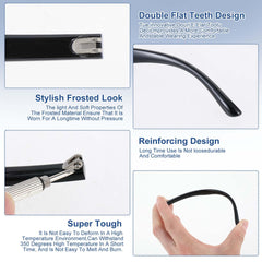 Easy DIY installation for all-frame glasses