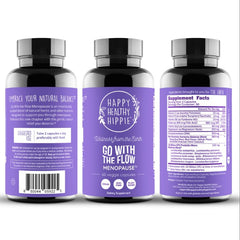 Easy-to-swallow vegan capsules for menopause relief