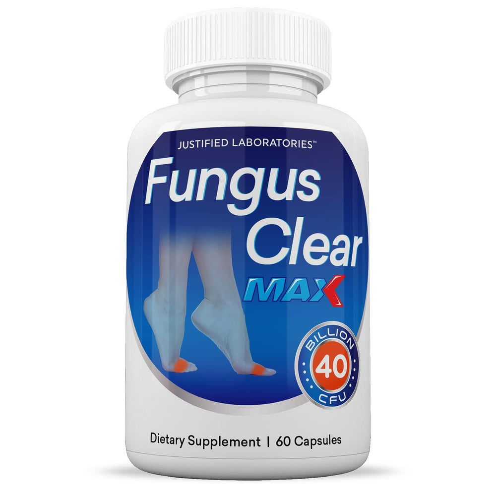 Easy-to-swallow probiotic capsules for Fungus Clear Max