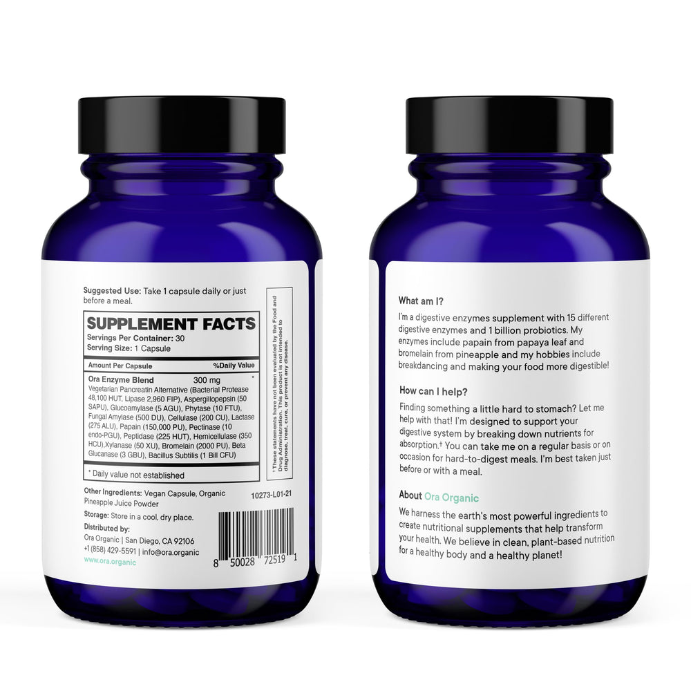 Close-up of easy-to-swallow capsules