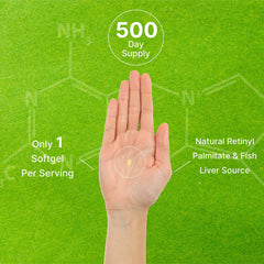 Easy-to-swallow Vitamin A softgels