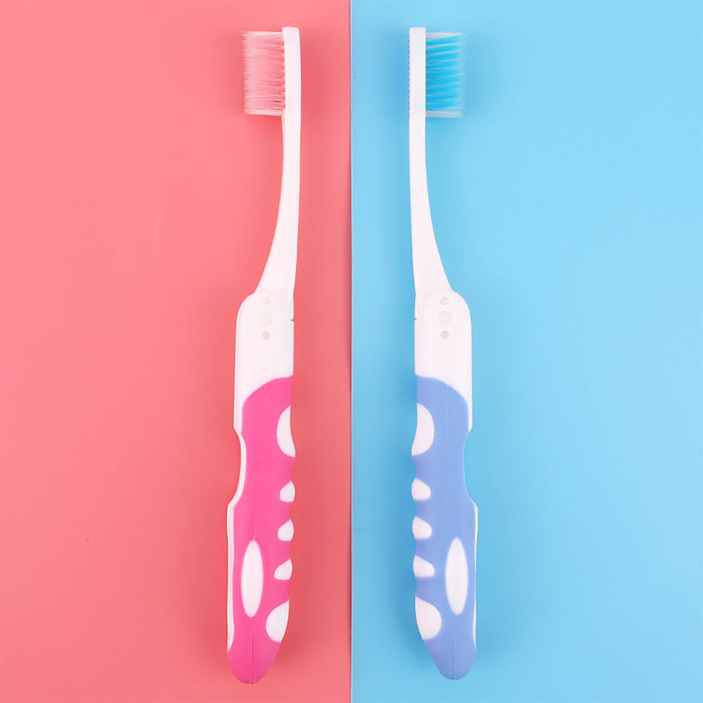Portable toothbrush set ideal for travel, camping, school, and home
